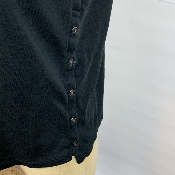 J. Jill perfect Pima black top, XS - Picture 5 of 5